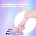 thumbnail image 4 of Intelligent Foot Massager, Rechargeable Pulse Mat, Heating Therapy, Portable Design, For Relaxation, Home/Office Use, Medical-Grade Silicone, Travel-Friendly, 8-Speed Modes, Auto Shut-off, Ergonomic, 4 of 7