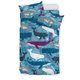 thumbnail image 1 of Juego de cama con estampado de ballenas, 1 of 5