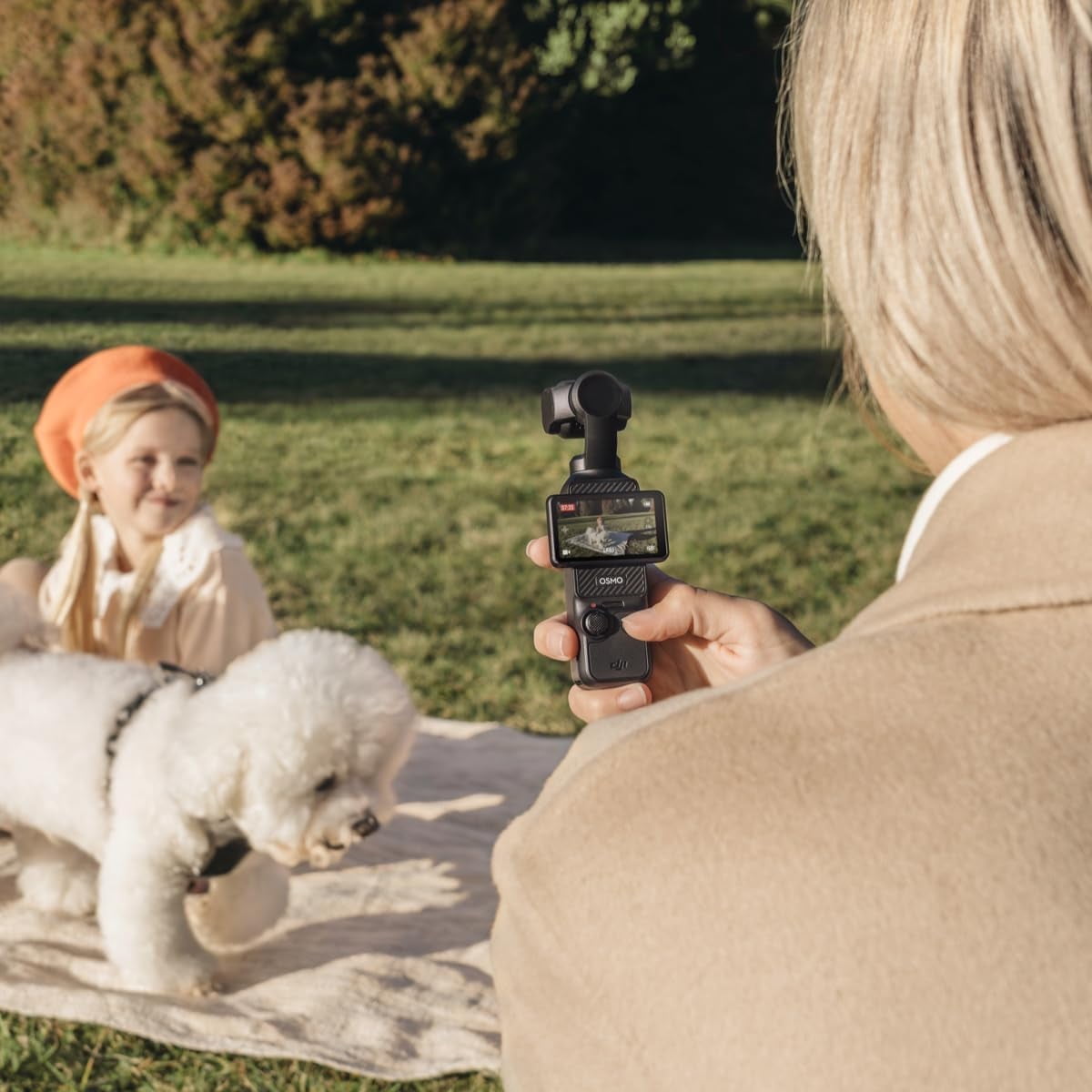 NEW TEC DJI Osmo Pocket 3 4K Action Camcorder with 1-Inch CMOS, 3-Axis Gimbal Stabilization, ActiveTrack 6.0  with Vlogging, 4x Zoom, Black