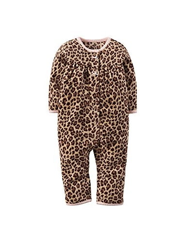 baby girl fleece jumpsuit