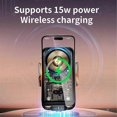 thumbnail image 2 of Car Phone Holder 66W Wireless Charger Mobile Phone Holder Intelligent Infrared Air Vent Clip for, 2 of 5