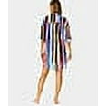 thumbnail image 2 of Anne Cole Womens Striped Boyfriend Cove Multi Color Stripe M, 2 of 4