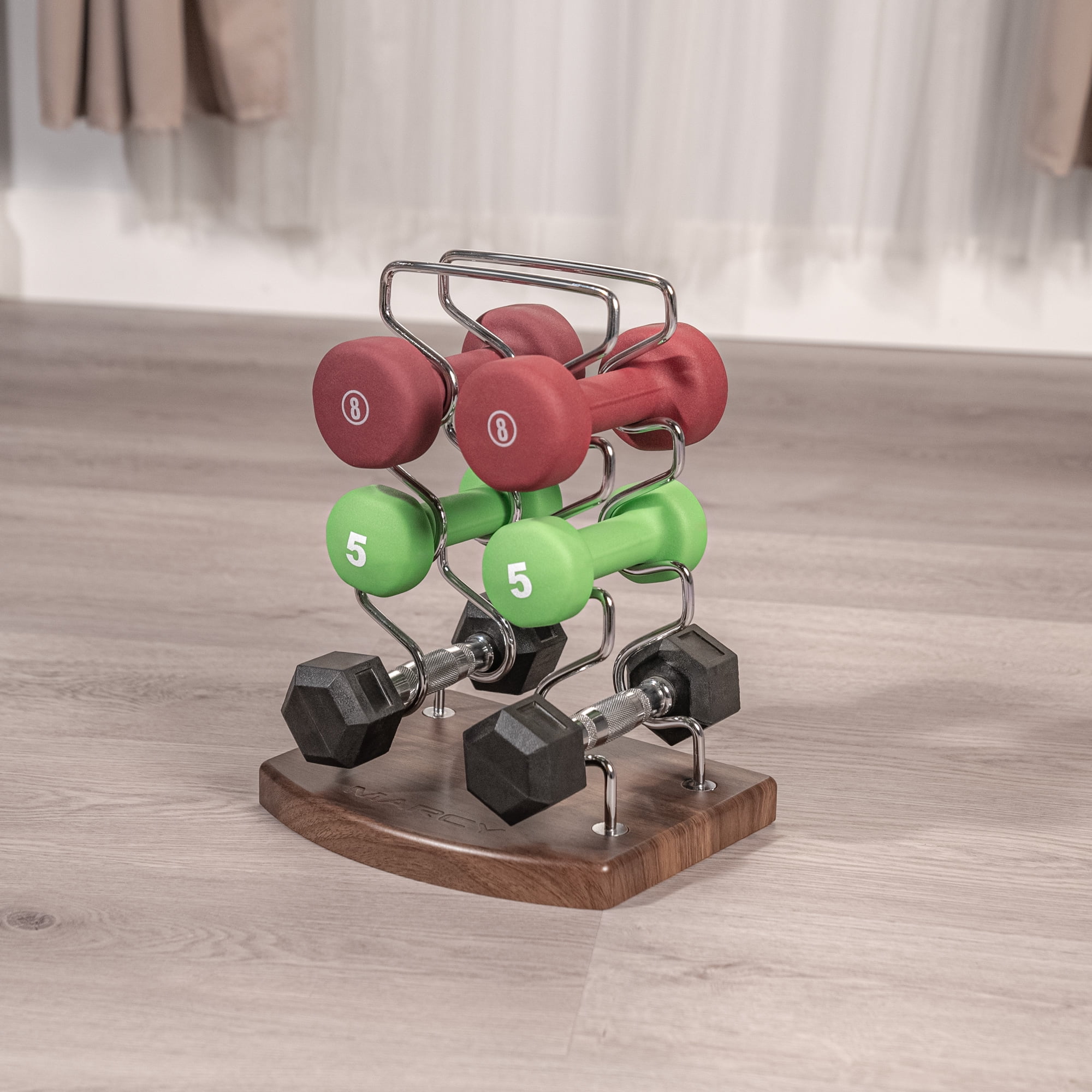Marcy Strength Training 4 Tier Dumbbell Rack DBR-8703