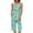 A143-Green, variant on RMGVDSD Plus Size Pajamas for Women Soft Sleepwear Sleeveless Tank Top And Capri Pants With Pocket Loungewear Sets Pajamas Set Soft Comfy Fall Sleepwear