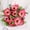 Hot Pink, variant on Snowflake Sunflower Artificial Flower Bouquet Pink Faux Floral Arrangement For Home Decor