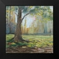 thumbnail image 2 of Iafrate, Sandra 15x15 Black Modern Framed Museum Art Print Titled - Custom Path to the Tree I, 2 of 5