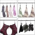 thumbnail image 4 of Ganchos de sujeción para perchas, 20 piezas, ganchos portátiles para ropa, clips de inicio, ganchos multiusos de acero inoxidable, ganchos de metal para ropa, pantalones, zapatos y toallas., 4 of 5