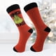 thumbnail image 3 of Calcetines acogedores, los mejores calcetines cómodos para dormir en casa para mujeres (38-45 1 Grinch) Kuymtek Rojo mujer, 3 of 6