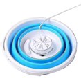 thumbnail image 1 of Portable Mini Washing Machine With Foldable Tub Compact Ultrasonic Turbine Washer Usb Powered Travel, 1 of 4