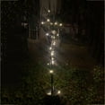 thumbnail image 5 of Eqslft Halloween Witch Light Up Witch Broomstick Markers Stand Over 3.48 Feet Tall And Are Cool Pre Lit Broomstick Garden Decorative Lamps, 5 of 6