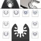 thumbnail image 2 of 156Pcs Oscillating Tool Sanding Pad Kit, 3Pcs Triangle Sanding Pads and 3Pcs Finger Sanding Pad, 15, 2 of 5