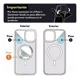 thumbnail image 2 of Mr. Gadgets Total Kit Armor Funda Transparente Magnética Con Animación + Mica Pantalla Completa Cristal Templado 9d + Mica Cámara Proteccion Para iPhone Magsafe 3 En 1 Compatible iPhone 16, 2 of 8