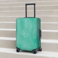 thumbnail image 6 of Susaid Turquoise watercolor Elastic Print Elastic Washable Suitcase Cover with Hidden Zipper, Fits 18-32 Inch Luggage for Protection During Travel-X-Large, 6 of 7