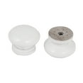thumbnail image 3 of Uxcell Wooden Round Knob-0.16" Hole Diameter-15 Pack, 3 of 5