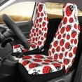 thumbnail image 3 of Fotbe Cartoon Ladybug Pattern Automotive Seat Covers for Cars Trucks and SUVs – Car Seat Covers for Front Seats,Protective Seat Covers,Vehicle Seat Covers, Set of 2, 3 of 9