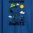 thumbnail image 3 of Peanuts - Adventure Awaits - Men's Long Sleeve T-Shirt, 3 of 6