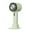 Green, variant on Fridja Handheld Misting Fan, Portable Fan, USB 3 Speeds, Super Quiet, Light-weight for Indoor Personal Office Desk