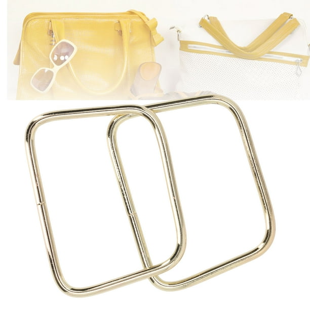Ccdes DIY Craft Bag Metal Handles 2PCS Handbag Handles DIY Accessories Fine Workmanship Fashion Design High Hardness Bag Handles Metal Handle Walmart