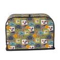 thumbnail image 2 of Sikiie Hawaiian Style Toaster Covers 2 Slice Dustproof Toaster Cover Bread Machine Cover, Dustproof Cover - 11.4" x 7.5" x 7.9", 2 of 7
