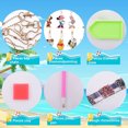 thumbnail image 2 of Cuadros Decorativos 8pcs Wdftyju DIY Diamond Art Llaveros Doble cara 5D, 2 of 9