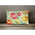 thumbnail image 3 of Carolines Treasures DAC1606PW1216 16 x 12 in. Unisex Ranunculus in Watercolor Fabric Decorative Pillow, 3 of 4