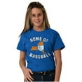 thumbnail image 4 of State of New York Home Of Baseball Men's Graphic T Shirt Tees Brisco Brands S, 4 of 5