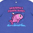 thumbnail image 4 of Inktastic Grandpa's Fishing Buddy (pink) Youth T-Shirt, 4 of 5