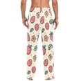 thumbnail image 4 of Cute Strawberry Men's Pajama Pants Cotton Long Sleepwear Lounge Pants L, 4 of 7