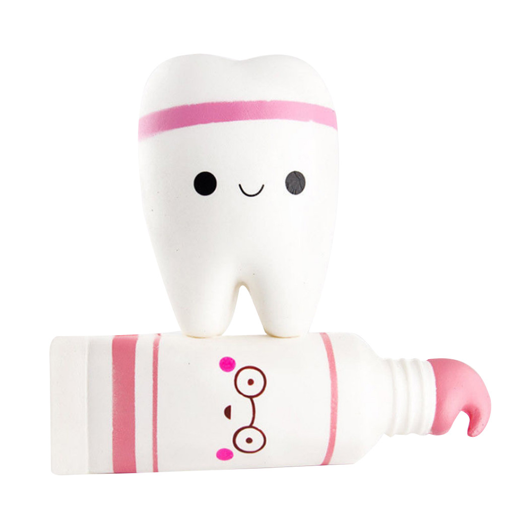 Soft Toothpaste and Tooth Slow Rising Scented Relieve Stress Toy