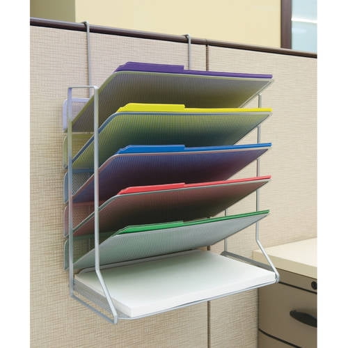 Seville Classics 6-Tier Mesh Desk/Wall Organizer, Legal Size