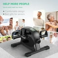 thumbnail image 6 of UPGO Mini Exercise Bike, Under Desk Bike Pedal Exerciser Portable Foot Cycle Arm & Leg Peddler Machine with LCD Screen Displays, 6 of 8