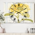 thumbnail image 3 of Designart 'Floursack Florals II' Farmhouse wall clock, 3 of 3