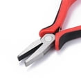 thumbnail image 4 of 1pc Carbon Steel Flat Nose Pliers Polishing Gunmetal 127mm, 4 of 7