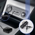 thumbnail image 3 of Aislador de ruido de bucle de tierra para audio de automóvil 3.5 mm JanHm Negro, 3 of 5