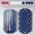 thumbnail image 5 of iQ Sense by CHEF iQ - USA 250 Limited Edition Smart Wireless Meat Thermometer, WiFi Unlimited Range, 5 Sensors, 3 Ultra-Thin Probes, 5 of 12