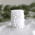 thumbnail image 4 of Guirnalda de perlas artificiales, cadena de perlas de plástico con flores para decoración de árboles de Navidad, fiestas de bodas, suministros para manualidades DIY, 4 of 4