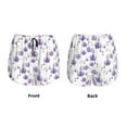 thumbnail image 5 of Lsque Orchids Flowers Printed Women's Running Shorts with Liner Pockets,Elastic Quick Dry Workout Athletic Gym Yoga Shorts,Womens High Waist Shorts-X-Large, 5 of 9