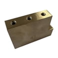thumbnail image 1 of Bloque de trémolo de latón para guitarra eléctrica 42MM perfke, 1 of 9