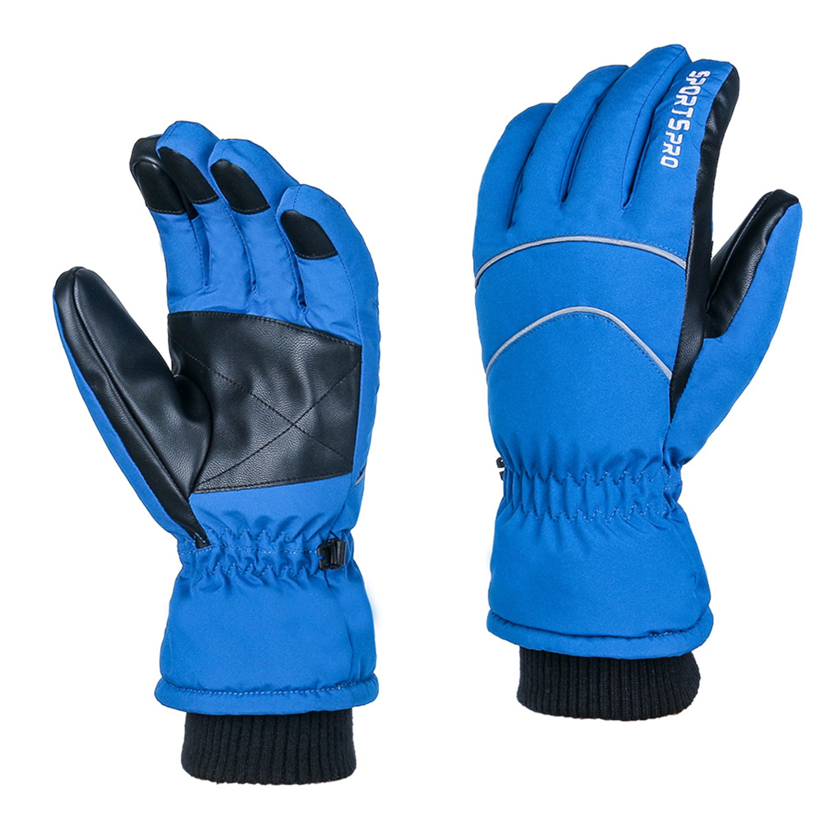 Details about    Ski Gloves Snowboard Motorcycle Winter Ski Gloves Windproof Waterproof Unisex 
