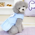 thumbnail image 4 of CBFFDC Robe Chiot Accrocheur Chiot Ange Col Rond Sans Manches Été Animal de Compagnie, 4 of 7