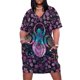 thumbnail image 1 of Goddess-vestido de noche con triskele de Triple Luna para mujer prenda holgada con bolsillos verano, 1 of 6