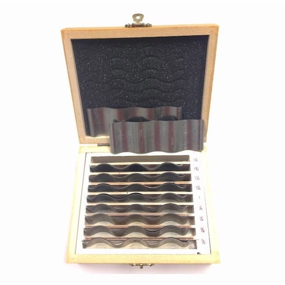 Hhip 1/2 To 1-1/2" 9 Pair Wavy Parallel Set 3900-2909