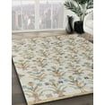 thumbnail image 3 of Ahgly Company Machine Washable Indoor Rectangle Abstract Grey Gray Area Rugs, 4' x 6', 3 of 7