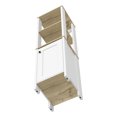 thumbnail image 3 of Contemporary Style - Arctic 4-Shelf Cabinet for Adding Organization to Your Bathroom, 3 of 7