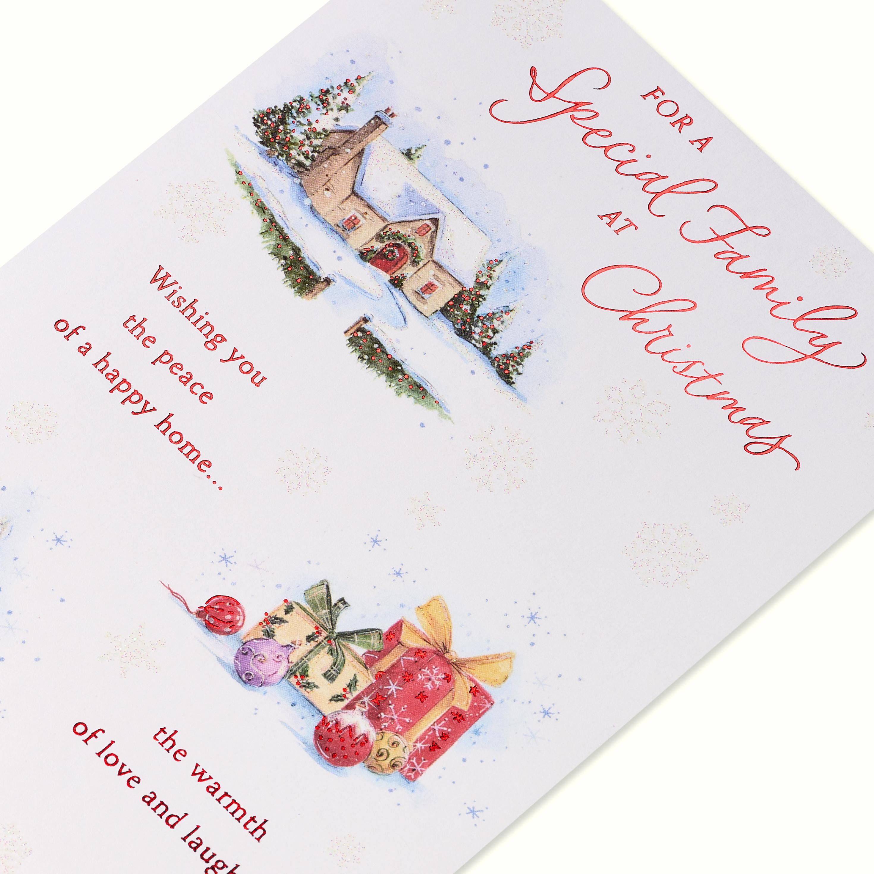 American Greetings Special Family Christmas Card