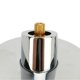 thumbnail image 3 of Robinet d'arrêt d'eau encastré anti-fuite en cuivre 1/2 angle pour cuisine et salle de bain, 3 of 4