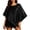 Black, variant on Elegant Women's Sequin Poncho Cape Sparkly Evening Party Shawl, Irregular Dress Up Shawl Wrap