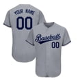 thumbnail image 3 of 2022 American Baseball Jersey Button Down Digital 3D Print Mesh Shirt Quick Dry Baseball Jersey, 3 of 5