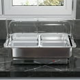 thumbnail image 4 of Ensemble de Buffet Électrique pour Réchaud, Serveurs et Réchauds Alimentaires en Acier Inoxydable de 9 QT avec Contrôle de Température, Thermostat Réglable 86 °f-200 °f, pour Traiteur, 4 of 5