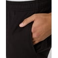 thumbnail image 4 of Hanes Men's Knit Pant Jersey Joggers Black S, 4 of 10